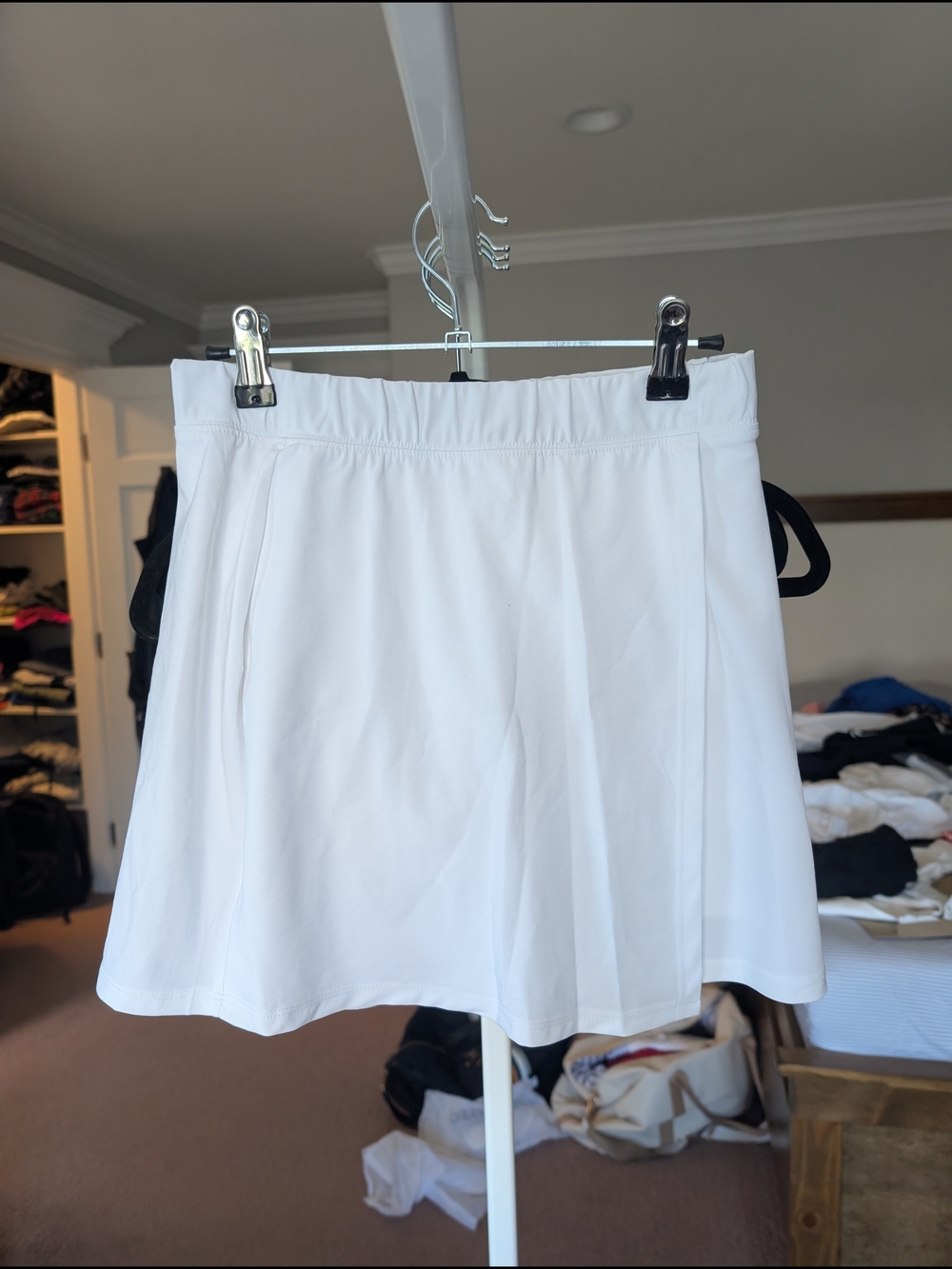 White A-Line Skirt